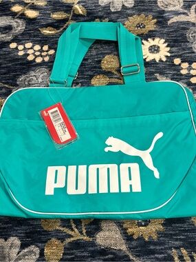 Puma Core Grip Bag Ceramic Green NWT